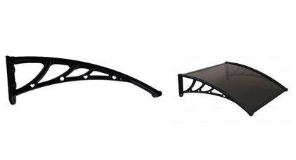 Imagem de Kit Com 3 Suporte Para Toldo Policarbonato Universal Mão Francesa Abs 60cm