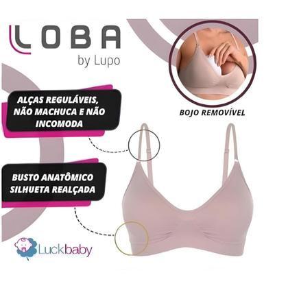 Imagem de Kit com 3 Sutiãs com Bojo Removível Touch+ Loba Lupo Original - 41901