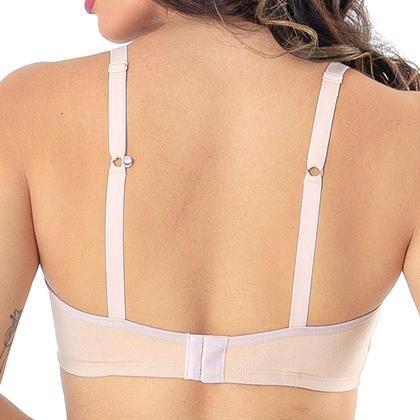 Imagem de Kit com 3 Sutiãs Top Alças Reguláveis Connect Algodão Dilady