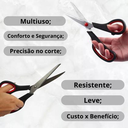 Imagem de Kit com 3 Tesouras Luatek - LWJ 108