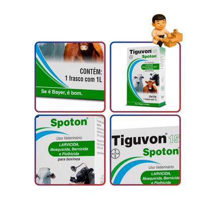 Imagem de Kit com 3 tiguvon spoton 1 l