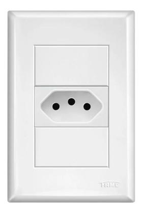 Imagem de Kit Com 3 Tomadas 20a 4x2 Evidence Completa 2p+t - Fame