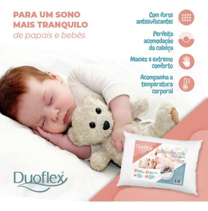 Imagem de Kit com 3 Travesseiros de Bebe