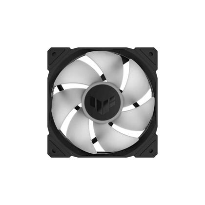 Imagem de Kit com 3 Ventoinha Asus TUF Gaming TR120 Reverse blade com controladora, 120mm, Led ARGB, Preto - 90DA00D0-B00020