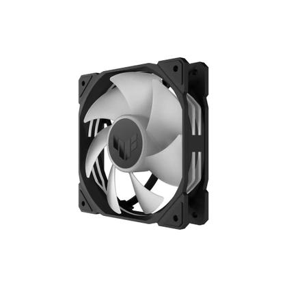 Imagem de Kit com 3 Ventoinha Asus TUF Gaming TR120 Reverse blade com controladora, 120mm, Led ARGB, Preto - 90DA00D0-B00020