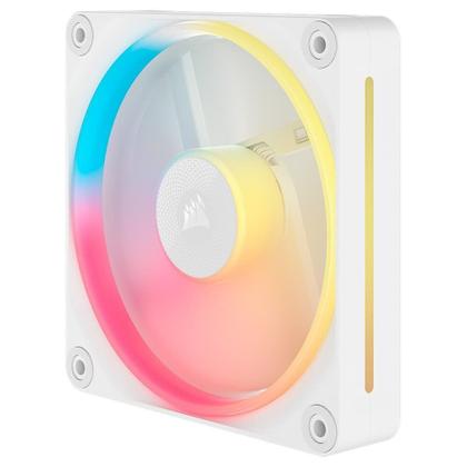 Imagem de Kit com 3 Ventoinhas Corsair LX-R RGB Series, iCUE LINK LX120-R RGB, 120mm, Branco - CO-9051054-WW