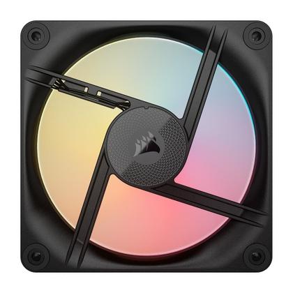 Imagem de Kit com 3 Ventoinhas Corsair LX-R RGB Series, iCUE LINK LX120-R RGB, 120mm, Preto- CO-9051050-WW