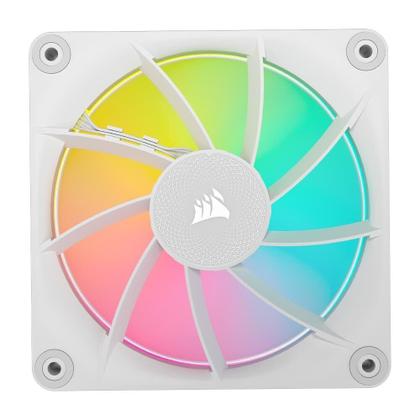 Imagem de Kit com 3 Ventoinhas Corsair LX RGB Series, iCUE LINK LX120, 120mm, Branco - CO-9051030-WW