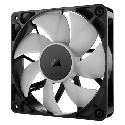 Imagem de Kit com 3 Ventoinhas Corsair RS120 ARGB, 120mm, PWM, Preto - CO-9050181-WW