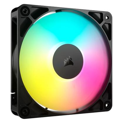 Imagem de Kit com 3 Ventoinhas Corsair RS120 ARGB, 120mm, PWM, Preto - CO-9050181-WW