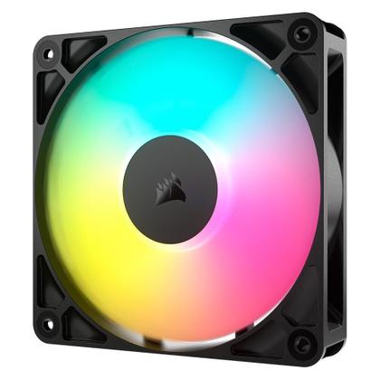 Imagem de Kit com 3 Ventoinhas Corsair RS120 ARGB, 120mm, PWM, Preto - CO-9050181-WW