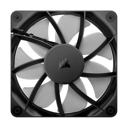 Imagem de Kit com 3 Ventoinhas Corsair RS120 ARGB, 120mm, PWM, Preto - CO-9050181-WW