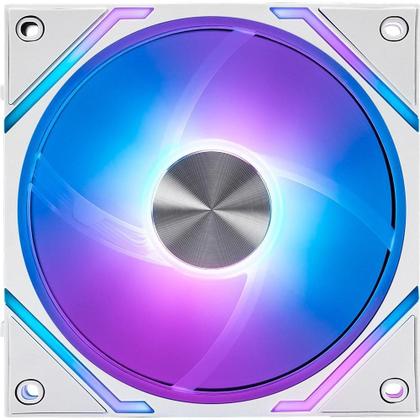 Imagem de Kit Com 3 Ventoinhas MSI MPG EZ120 ARGB 120mm, Magnetico, Branco - MPG EZ120 ARGB WHITE-3W