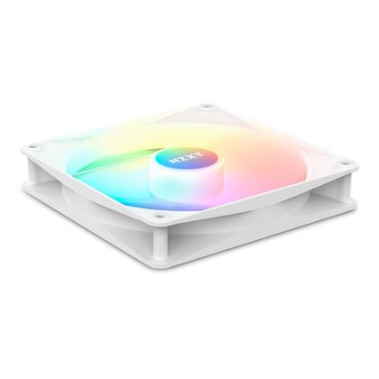Imagem de Kit com 3 Ventoinhas NZXT F120RGB Core, 120mm,  Branco - RF-C12TF-W1