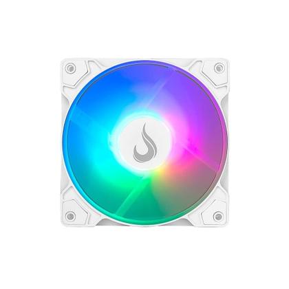 Imagem de Kit com 3 Ventoinhas Rise Mode Z Led 5V, 120mm, Led ARGB, Branco - RM-ZLD-5V-ARGB-W