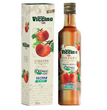 Imagem de Kit com 3 Vinagres de Maçã Orgânico 500ml - Sr. Viccino