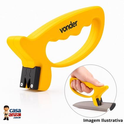 Imagem de Kit com 3 vonder afiador p/ facas c/videa