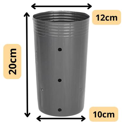 Imagem de Kit com 30 Embalagem Vaso para Mudas Plantas 1,7L Nutriplan
