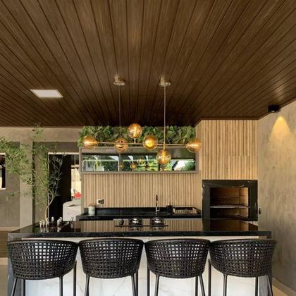 Imagem de Kit com 30 M² Forro De Pvc Plus 8mm X 20cm X 3,00m Gh Bariri