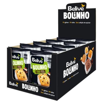Imagem de Kit Com 30Und Bolinho Belive Banana / Coco / Laranja 40G