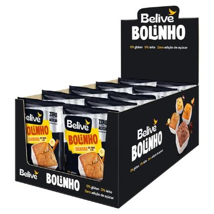 Imagem de Kit Com 30Und Bolinho Belive Banana / Coco / Laranja 40G