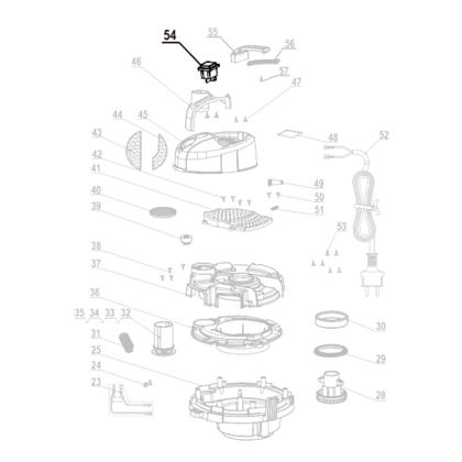 Imagem de Kit com 3un Interruptor Chave Liga Desliga Compatível com Lavajato IPC Soteco Hiper Clean