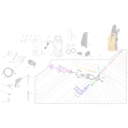 Imagem de Kit com 3un Interruptor Chave Liga Desliga Compatível com Lavajato WAP Pérola