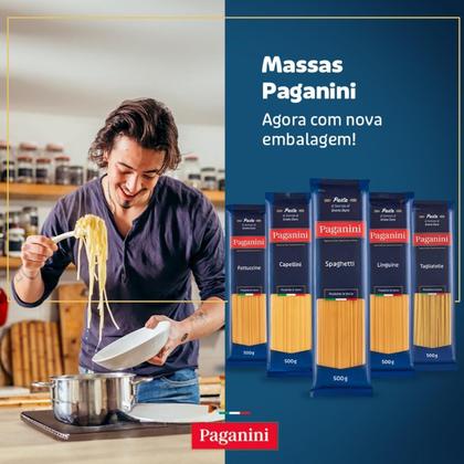 Imagem de Kit Com 3Und Macarrão Italiano Spaghetti Paganini 500G