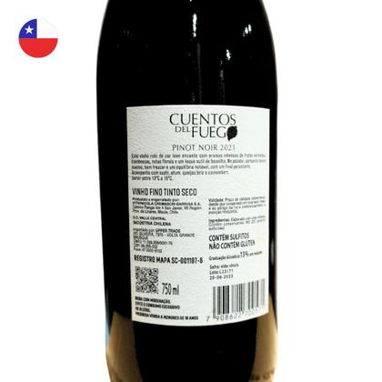 Imagem de Kit com 4 - 2 Vinhos Tinto Pinot Noir e 2 Vinhos Branco Sauvignon 750ml