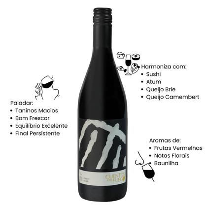 Imagem de Kit com 4 - 2 Vinhos Tinto Pinot Noir e 2 Vinhos Branco Sauvignon 750ml