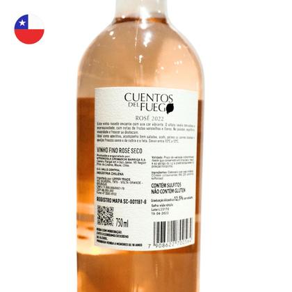 Imagem de Kit com 4 - 2 Vinhos Tinto Pinot Noir e 2 Vinhos Rose Carmenere 750ml