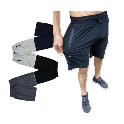 Imagem de Kit Com 4 Bermudas Esportivas Dry Fit  Multicolorido