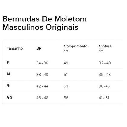 Imagem de Kit Com 4 Bermudas Shorts Moletom Masculinas Premium - Equilibrio