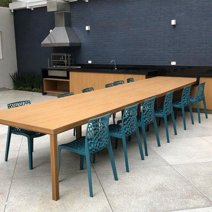 Imagem de Kit com 4 Cadeiras Gruvyer Estrutura em Polipropileno Fratini