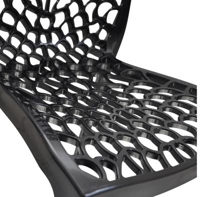 Imagem de Kit Com 4 Cadeiras Gruvyer Para Sala De Jantar Preta