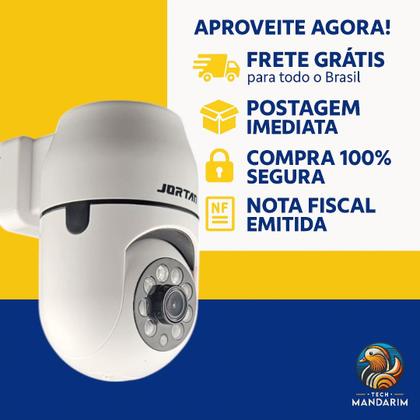 Imagem de Kit Com 4 Câmeras De Segurança Jortan Wi-fi Interna Hd 360