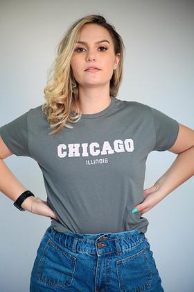 Imagem de KIT com 4 Camisetas femininas estampas e cores variadas.