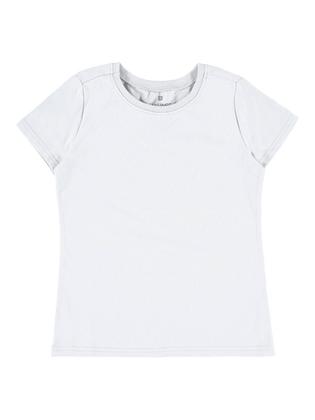 Imagem de Kit com 4 Camisetas Infantil Menina Malwee 1000086761