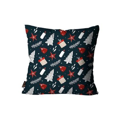 Imagem de Kit com 4 Capas de Almofadas de Natal Alta definição  45x45