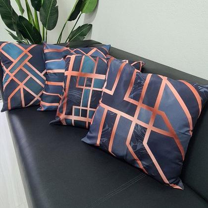 Imagem de Kit Com 4 Capas de Almofadas Mdecore 45x45 Alta Definição