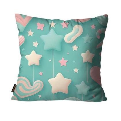Imagem de Kit com 4 Capas de Almofadas Mdecore Infantil 45x45