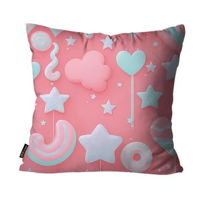 Imagem de Kit com 4 Capas de Almofadas Mdecore Infantil 45x45