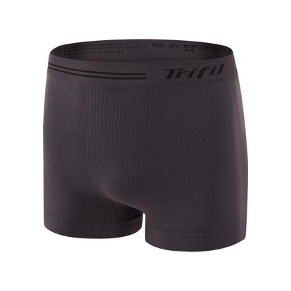 Imagem de Kit Com 4 Cuecas Box Masculina Trifil Sem Costura Microfibra Lisa Básica Original