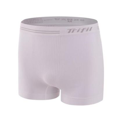 Imagem de Kit Com 4 Cuecas Box Masculina Trifil Sem Costura Microfibra Lisa Básica Original