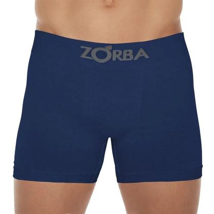 Imagem de Kit Com 4 Cuecas Boxer Box Adulto Em Algodão Cotton Sem Costura Zorba