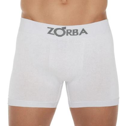 Imagem de Kit Com 4 Cuecas Boxer Box Adulto Em Algodão Cotton Sem Costura Zorba