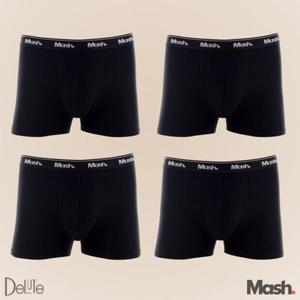 Imagem de Kit Com 4 Cuecas Boxer Mash Algodão Cotton Masculino