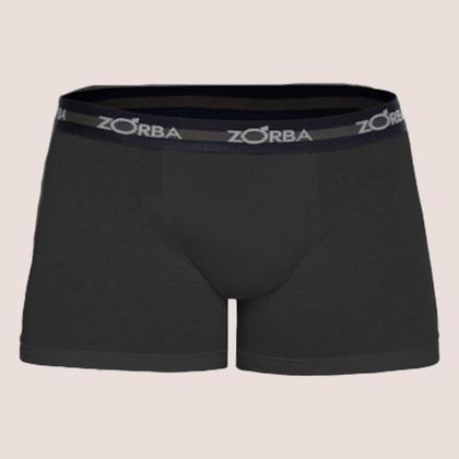Imagem de Kit Com 4 Cuecas Boxer Sem Costura Algodão Confortável Zorba
