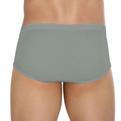 Imagem de Kit Com 4 Cuecas Slip Normal Básica Zorba Masculina Adulto 100% Algodão