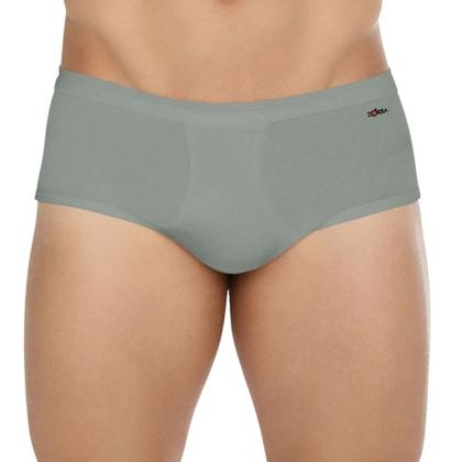 Imagem de Kit Com 4 Cuecas Slip Normal Básica Zorba Masculina Adulto 100% Algodão